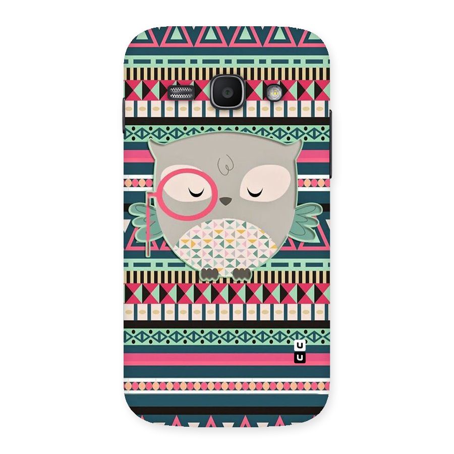 Owl Cute Pattern Back Case for Galaxy Ace 3