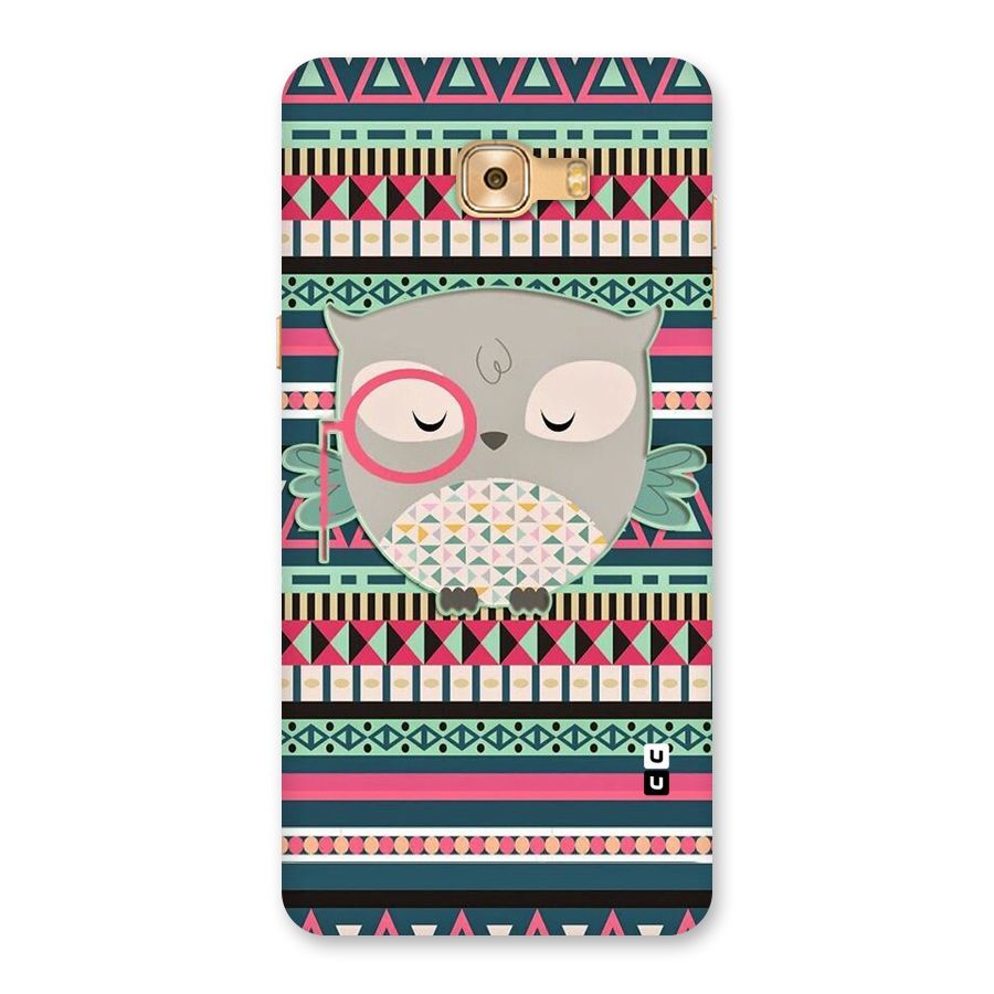 Owl Cute Pattern Back Case for Galaxy C9 Pro