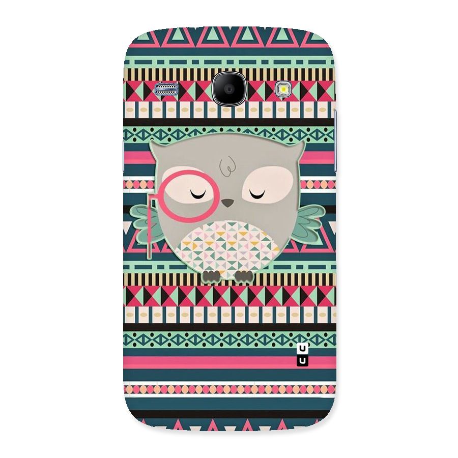 Owl Cute Pattern Back Case for Galaxy Core