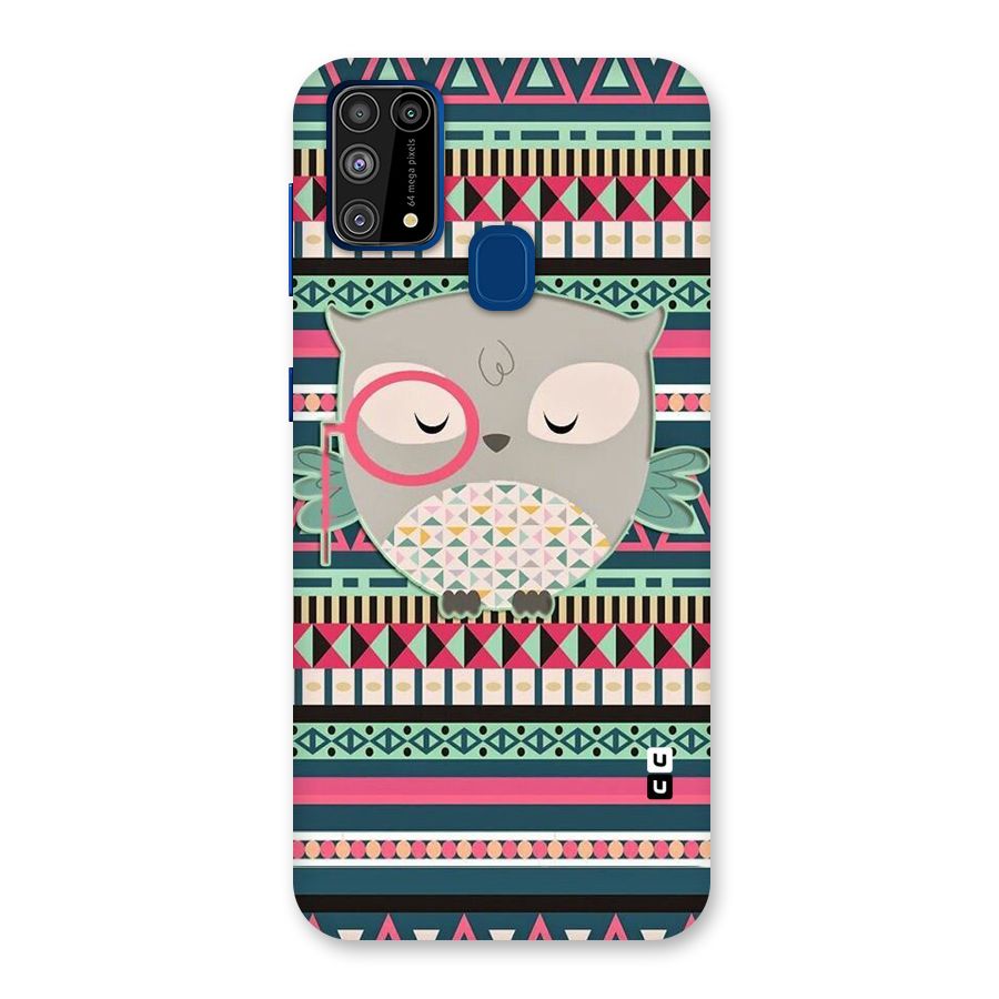 Owl Cute Pattern Back Case for Galaxy F41