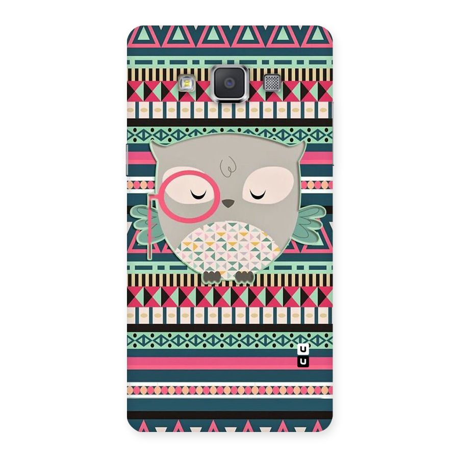 Owl Cute Pattern Back Case for Galaxy Grand 3