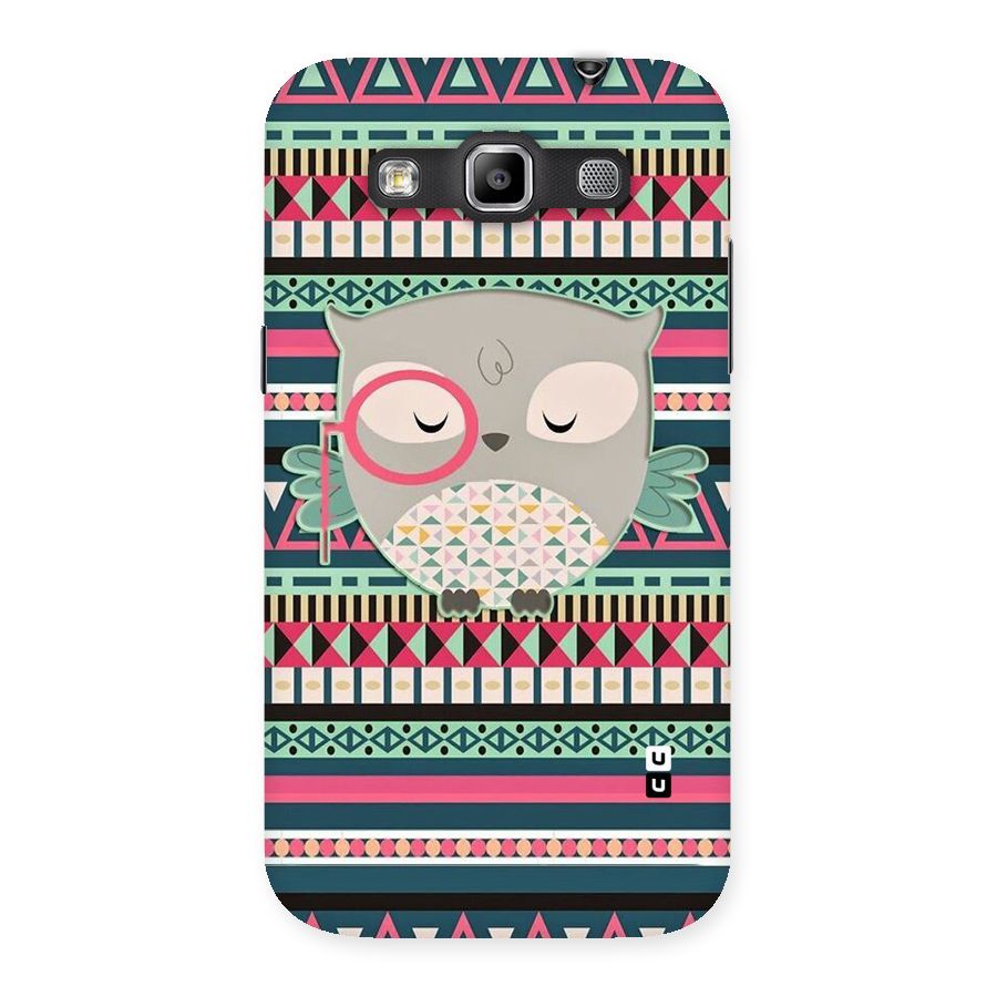 Owl Cute Pattern Back Case for Galaxy Grand Quattro