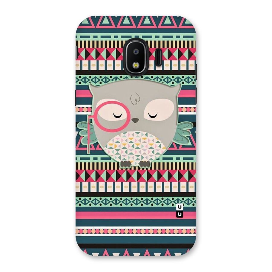 Owl Cute Pattern Back Case for Galaxy J2 Pro 2018