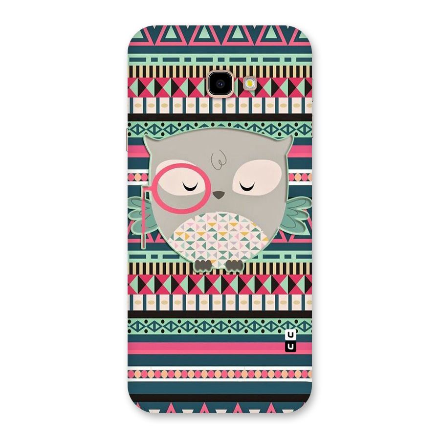 Owl Cute Pattern Back Case for Galaxy J4 Plus