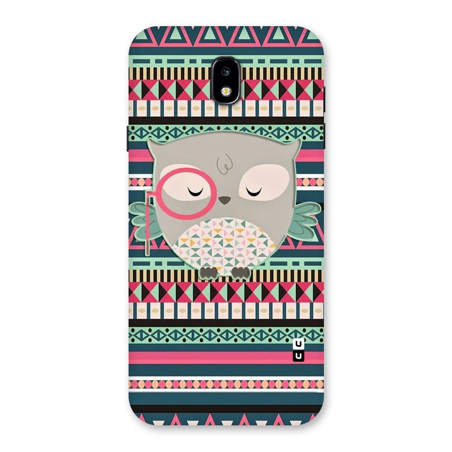 Owl Cute Pattern Back Case for Galaxy J7 Pro