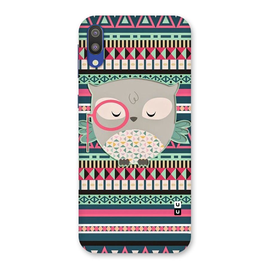 Owl Cute Pattern Back Case for Galaxy M10