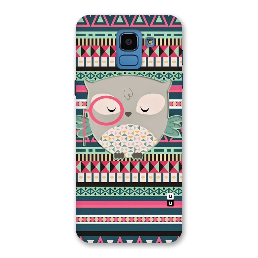 Owl Cute Pattern Back Case for Galaxy On6