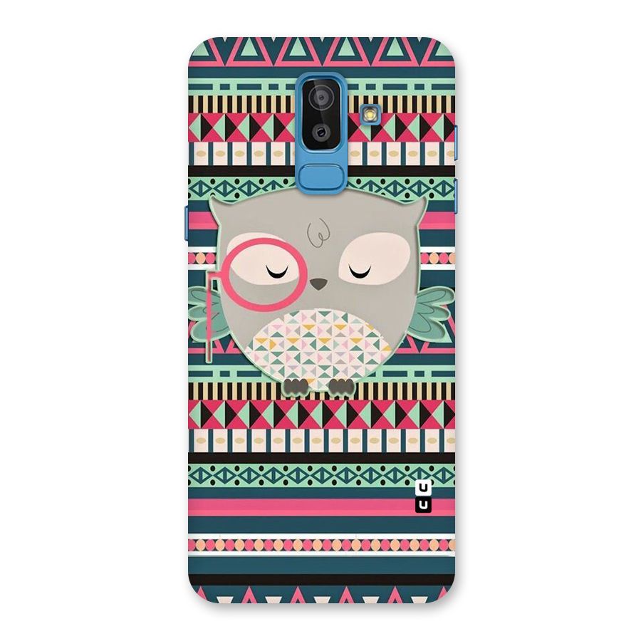 Owl Cute Pattern Back Case for Galaxy On8 (2018)