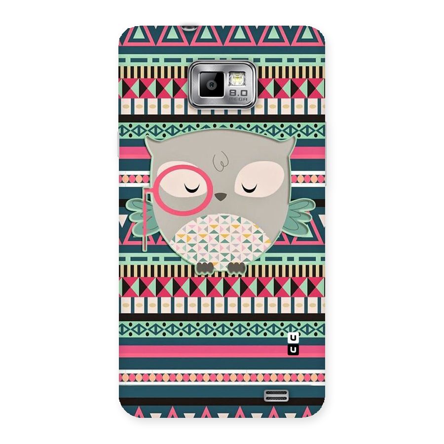 Owl Cute Pattern Back Case for Galaxy S2