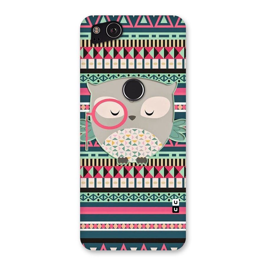 Owl Cute Pattern Back Case for Google Pixel 2