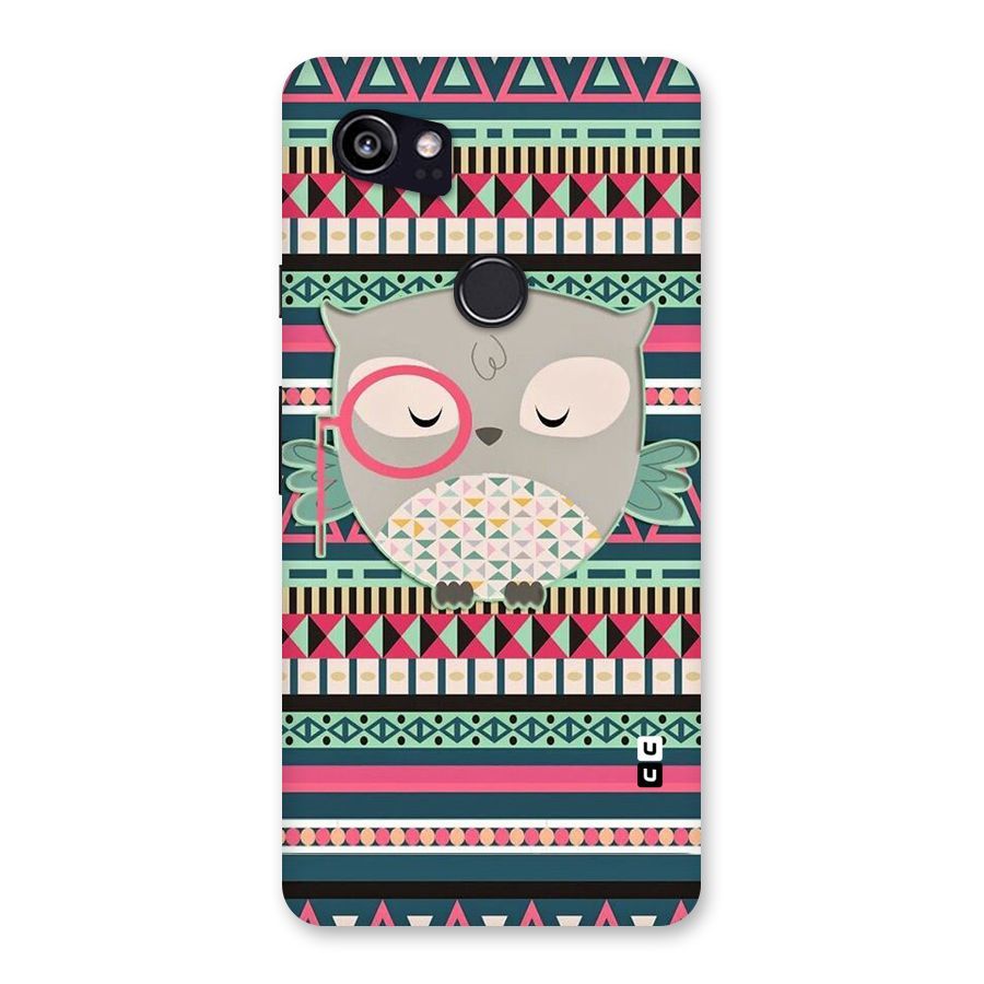 Owl Cute Pattern Back Case for Google Pixel 2 XL