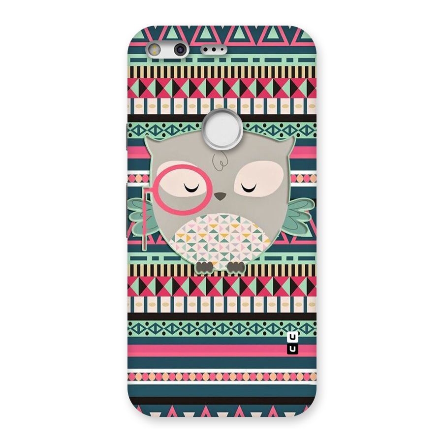 Owl Cute Pattern Back Case for Google Pixel XL