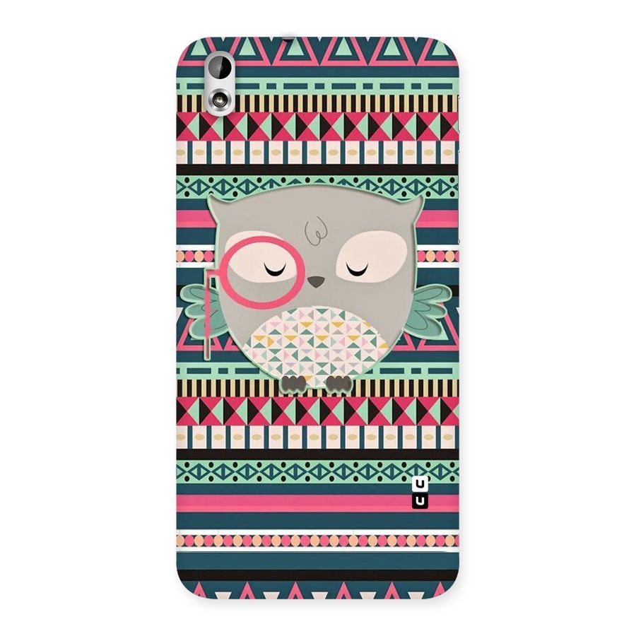 Owl Cute Pattern Back Case for HTC Desire 816s