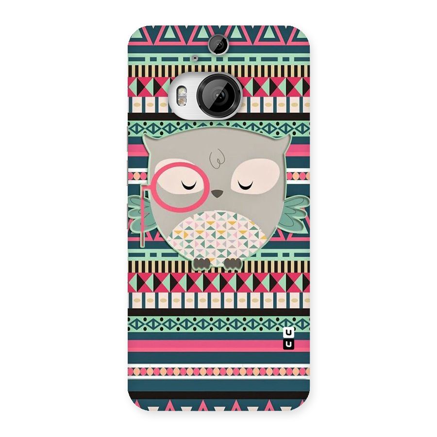 Owl Cute Pattern Back Case for HTC One M9 Plus