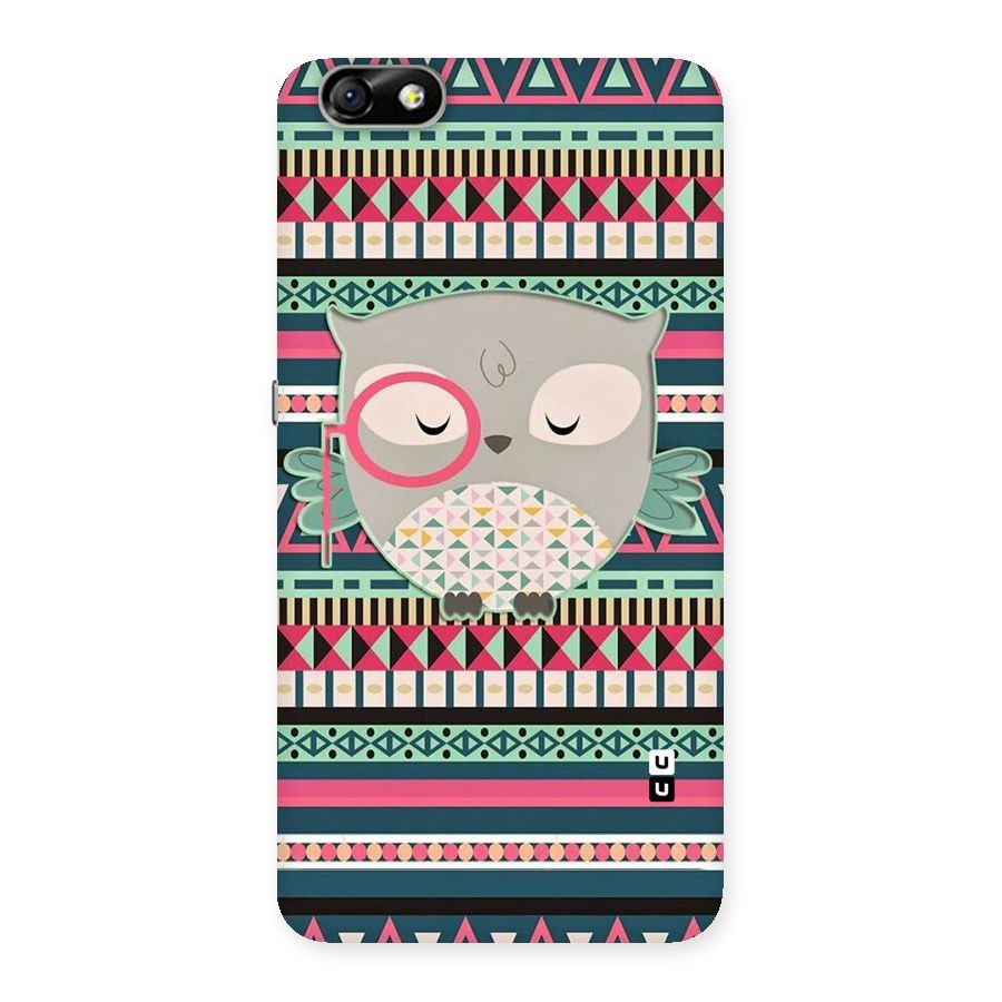 Owl Cute Pattern Back Case for Honor 4X