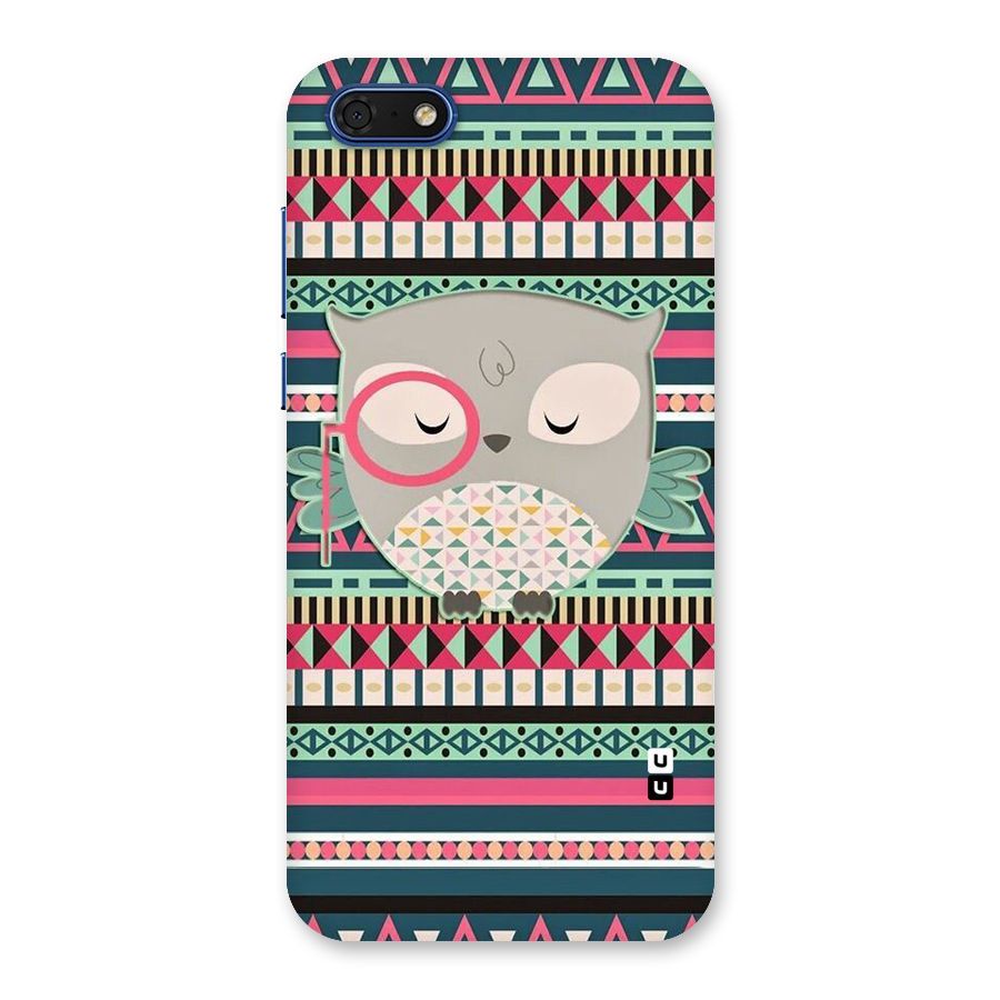 Owl Cute Pattern Back Case for Honor 7s