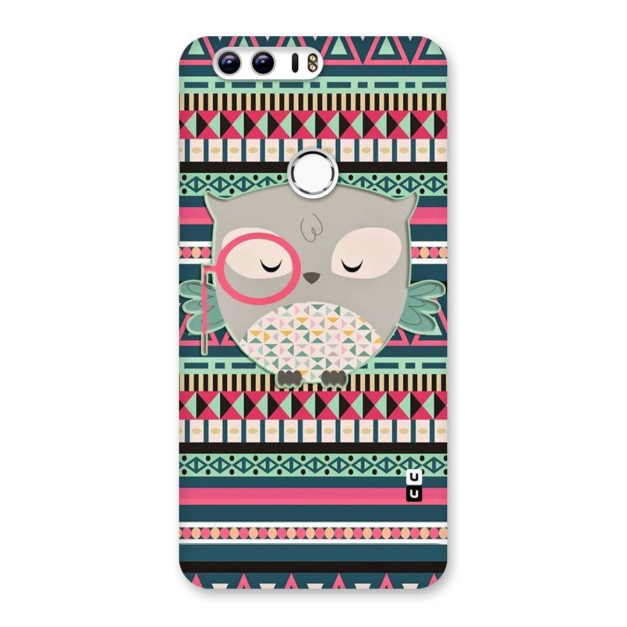 Owl Cute Pattern Back Case for Honor 8