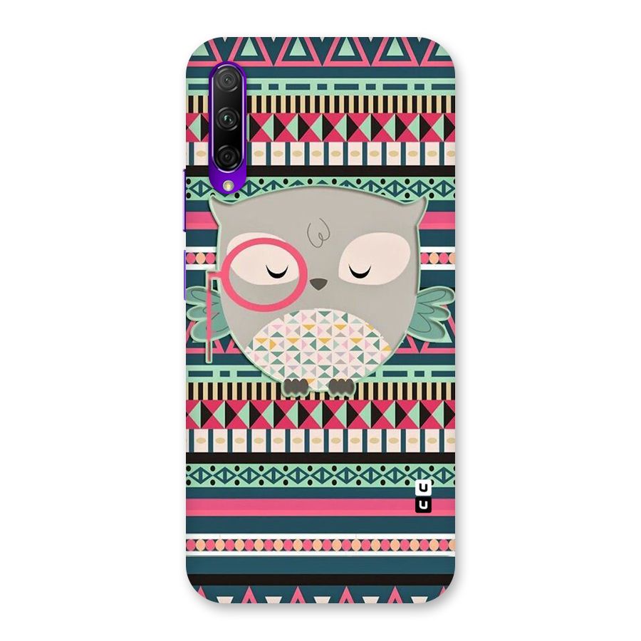 Owl Cute Pattern Back Case for Honor 9X Pro