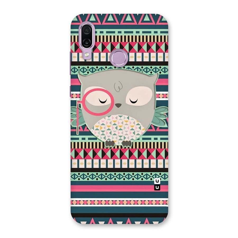 Owl Cute Pattern Back Case for Honor Play