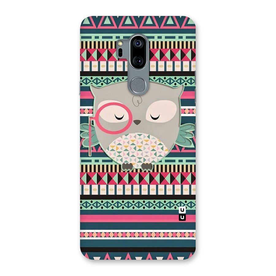 Owl Cute Pattern Back Case for LG G7