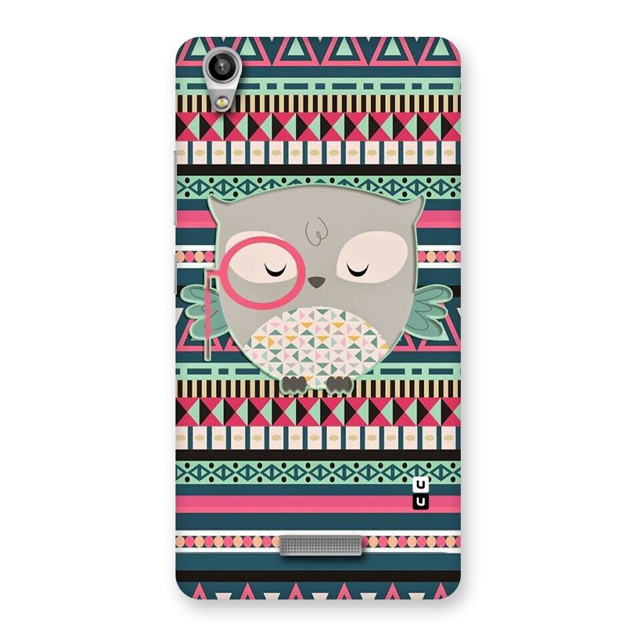 Owl Cute Pattern Back Case for Lava-Pixel-V1