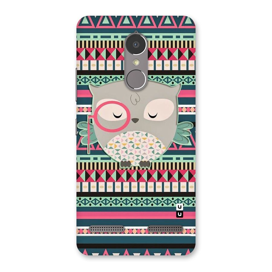 Owl Cute Pattern Back Case for Lenovo K6 Power
