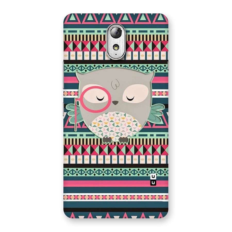 Owl Cute Pattern Back Case for Lenovo Vibe P1M
