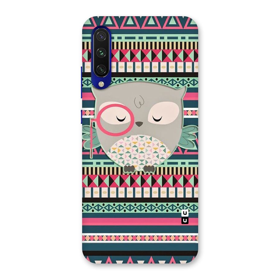 Owl Cute Pattern Back Case for Mi A3