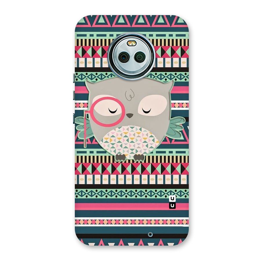 Owl Cute Pattern Back Case for Moto X4