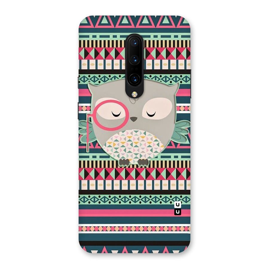 Owl Cute Pattern Back Case for OnePlus 7 Pro