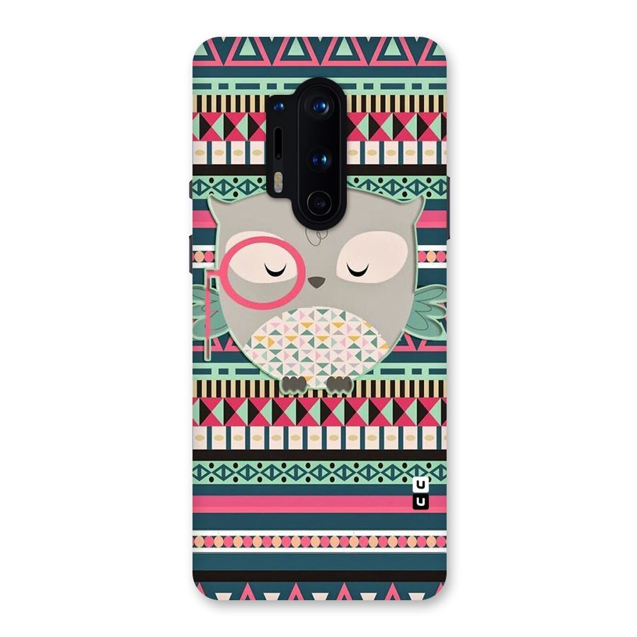 Owl Cute Pattern Back Case for OnePlus 8 Pro