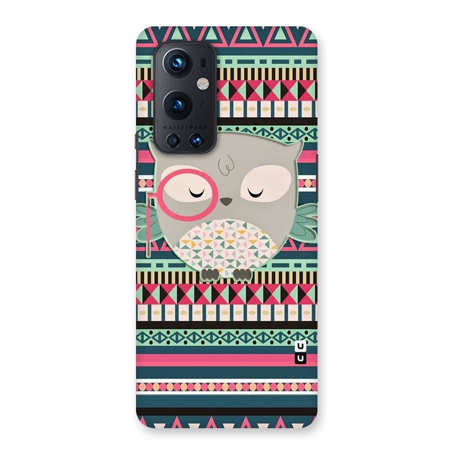 Owl Cute Pattern Back Case for OnePlus 9 Pro
