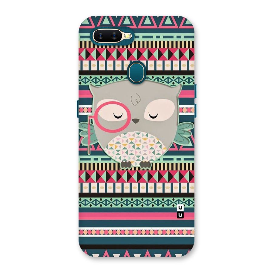Owl Cute Pattern Back Case for Oppo A11k