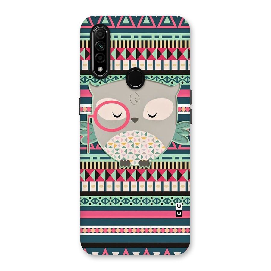 Owl Cute Pattern Back Case for Oppo A31
