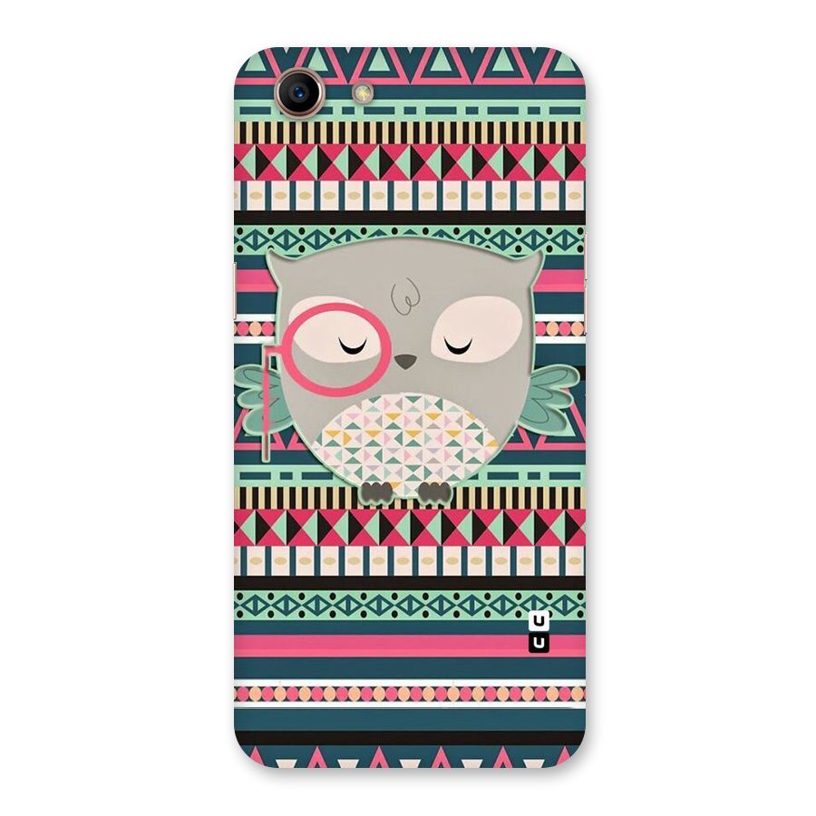 Owl Cute Pattern Back Case for Oppo A83 (2018)