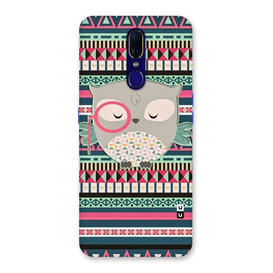 Owl Cute Pattern Back Case for Oppo A9