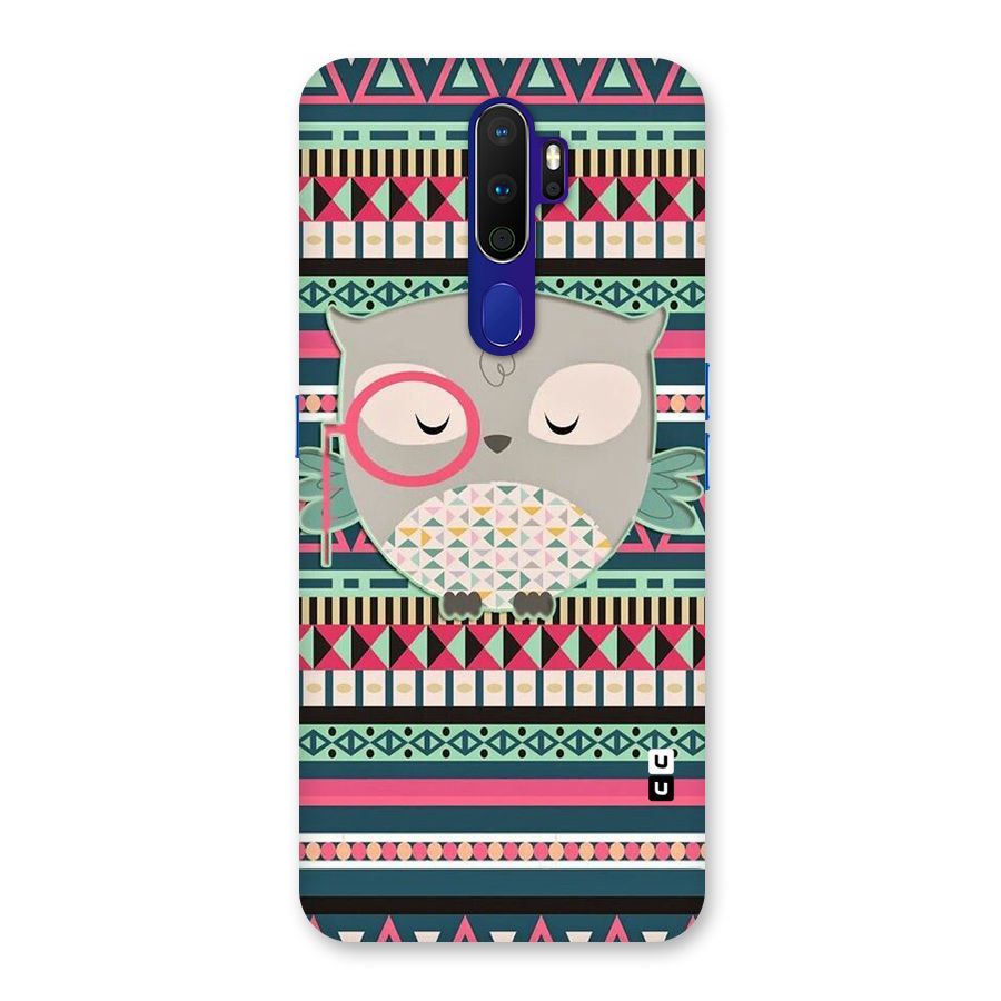Owl Cute Pattern Back Case for Oppo A9 (2020)