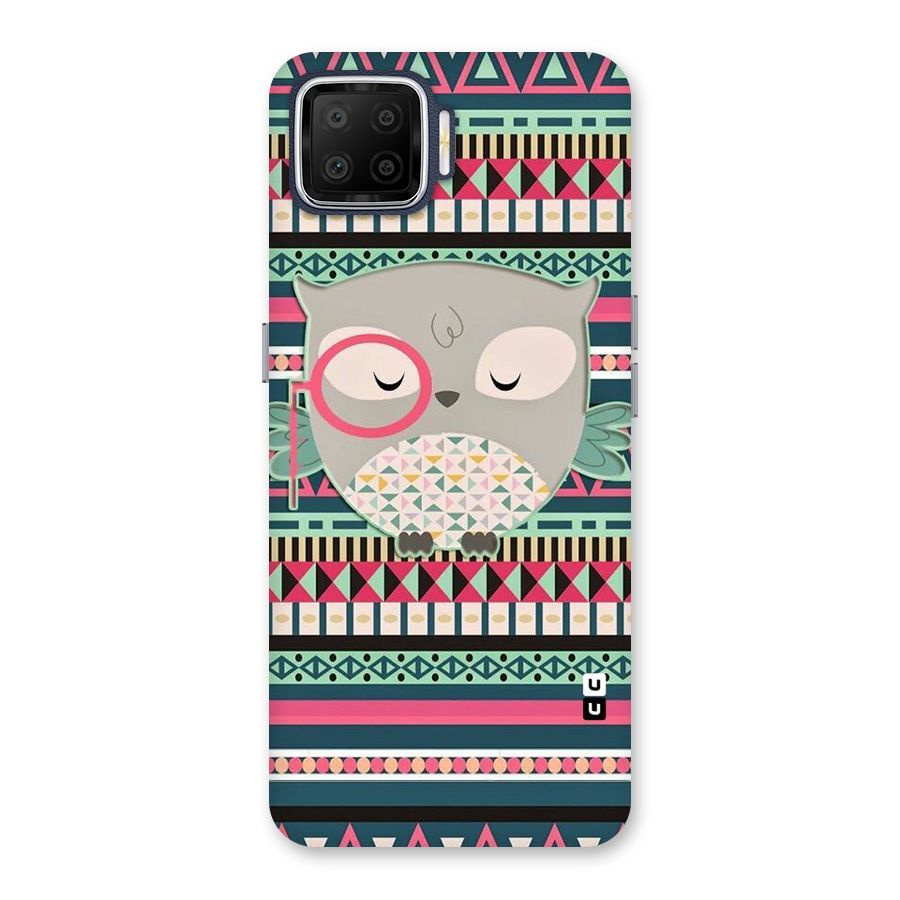Owl Cute Pattern Back Case for Oppo F17