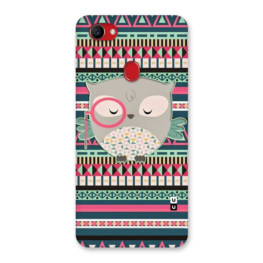 Owl Cute Pattern Back Case for Oppo F7