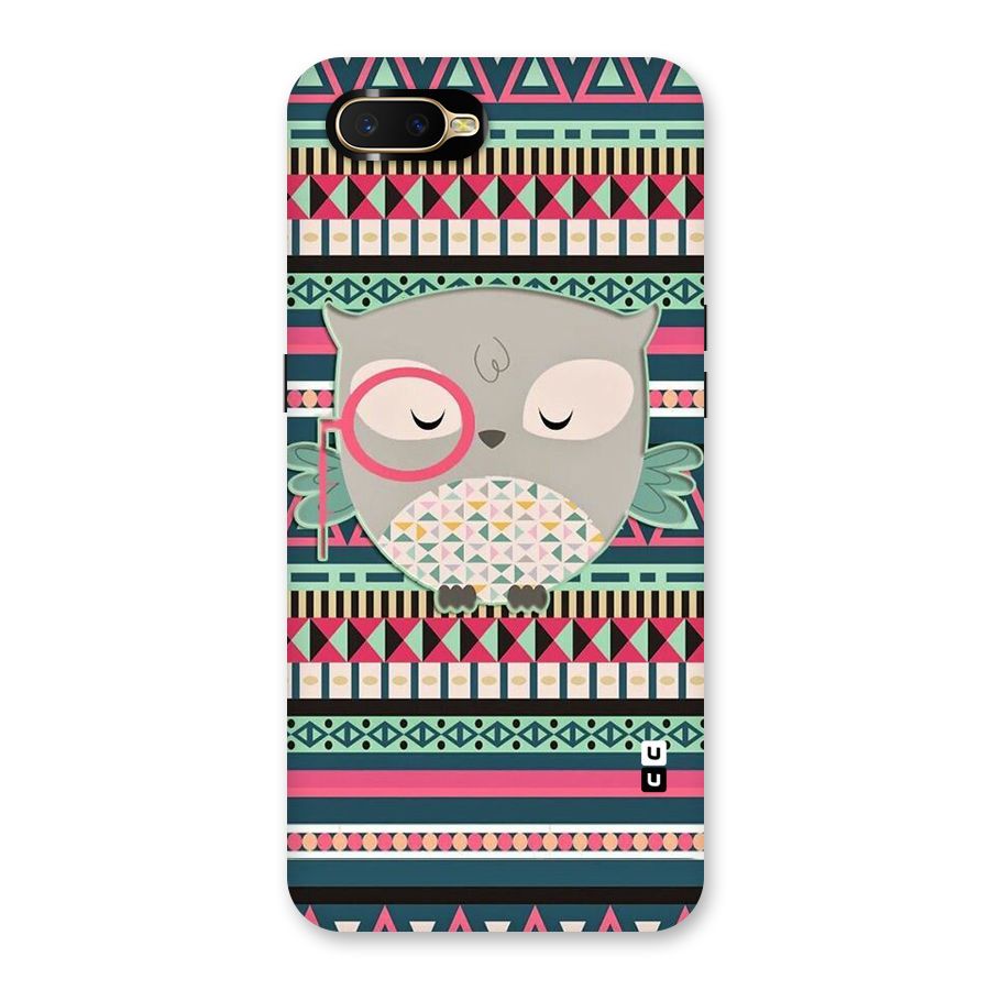 Owl Cute Pattern Back Case for Oppo K1