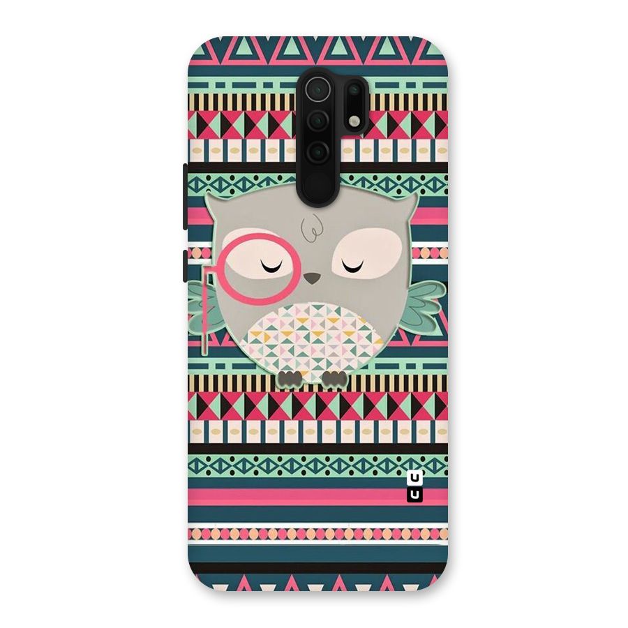 Owl Cute Pattern Back Case for Poco M2