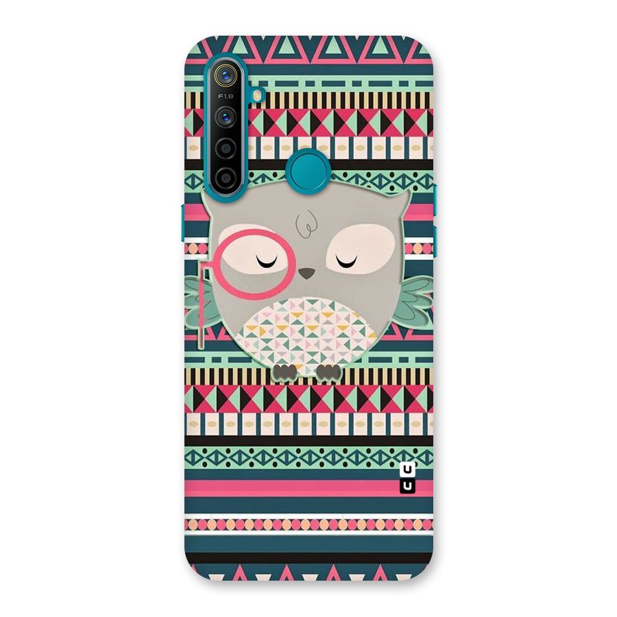 Owl Cute Pattern Back Case for Realme 5i