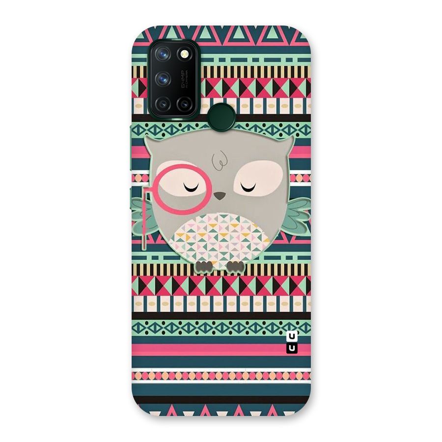 Owl Cute Pattern Back Case for Realme 7i
