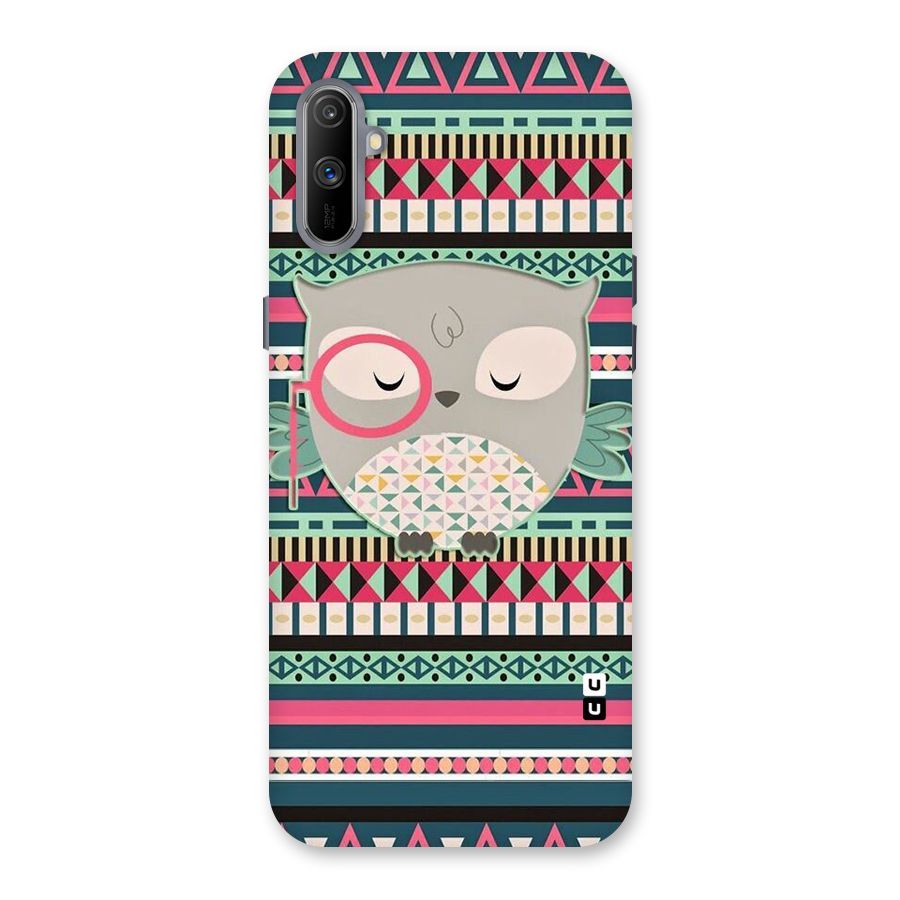 Owl Cute Pattern Back Case for Realme C3
