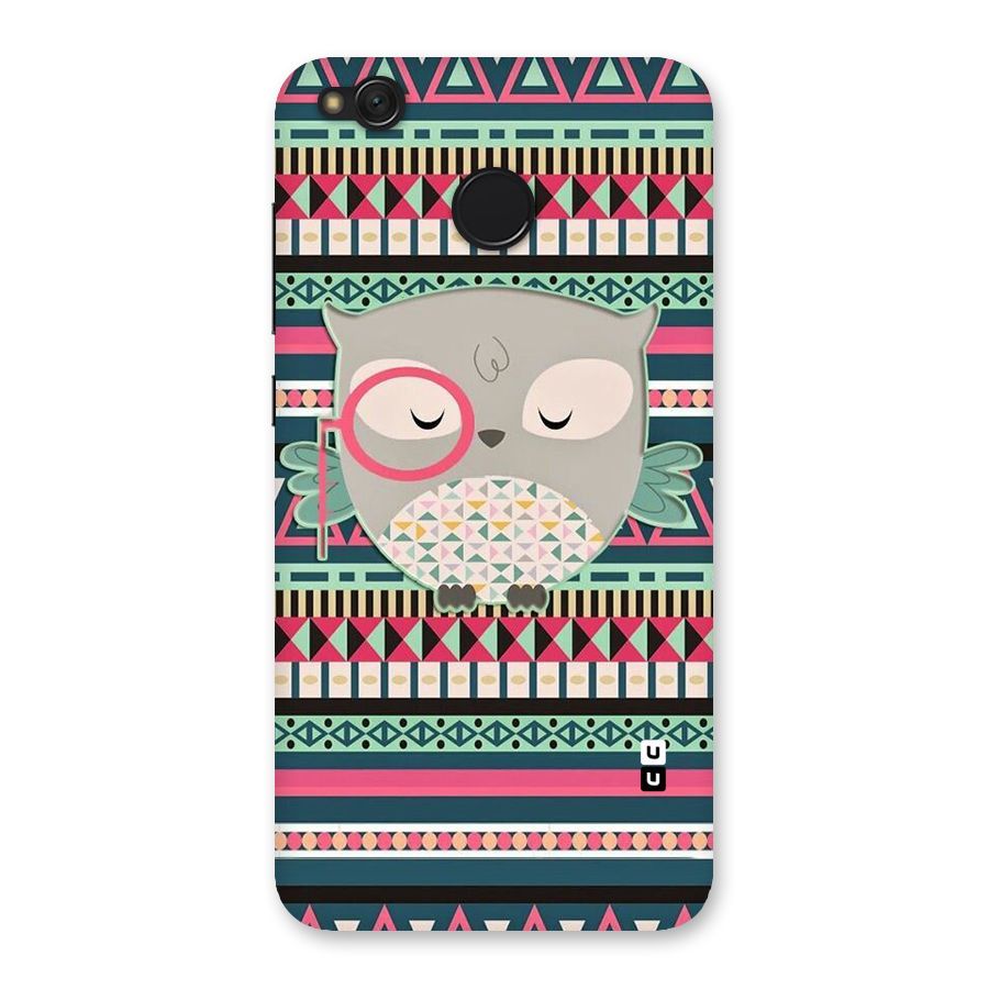 Owl Cute Pattern Back Case for Redmi 4