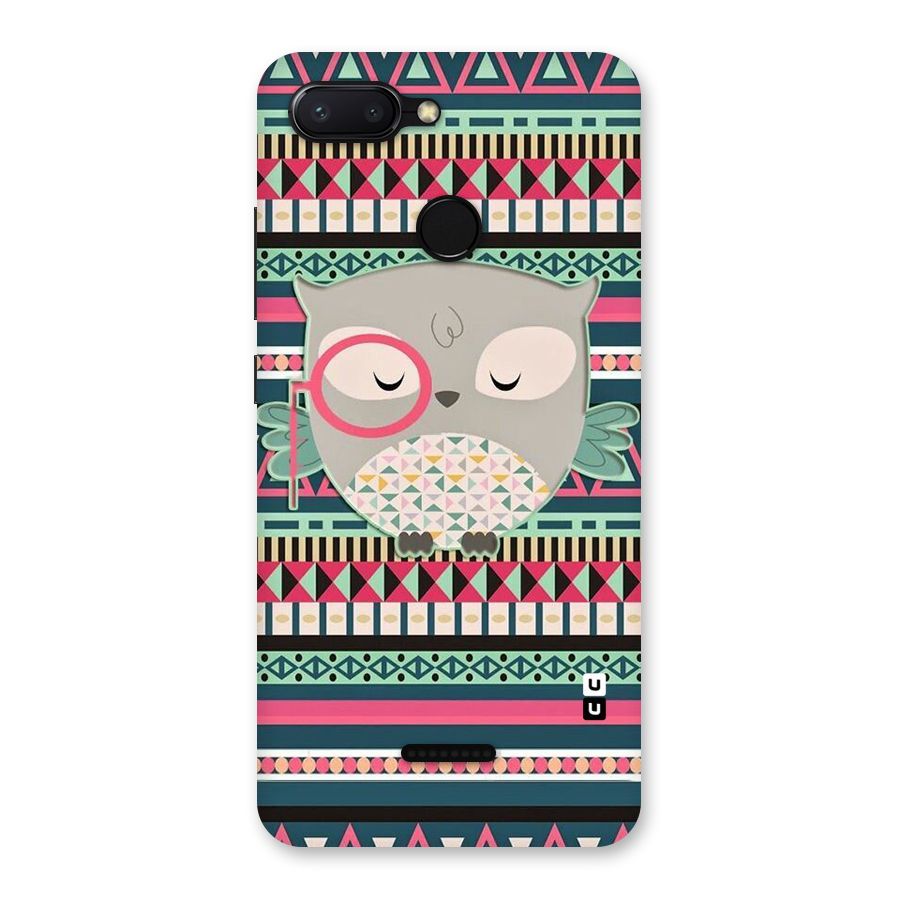 Owl Cute Pattern Back Case for Redmi 6