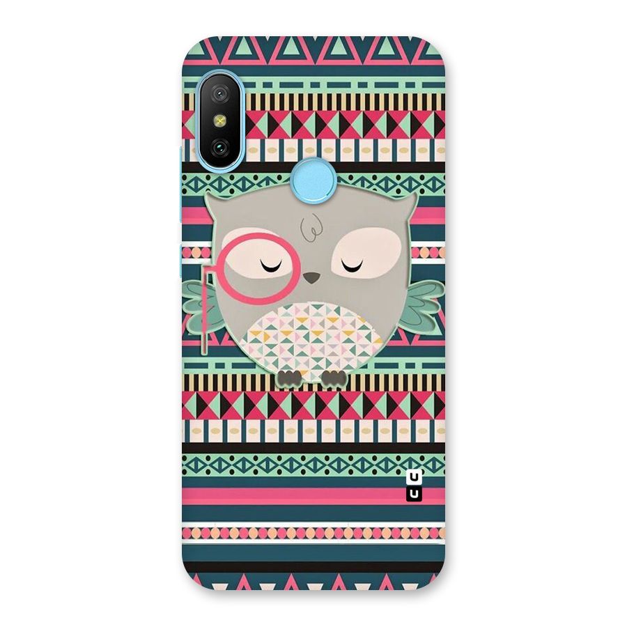 Owl Cute Pattern Back Case for Redmi 6 Pro