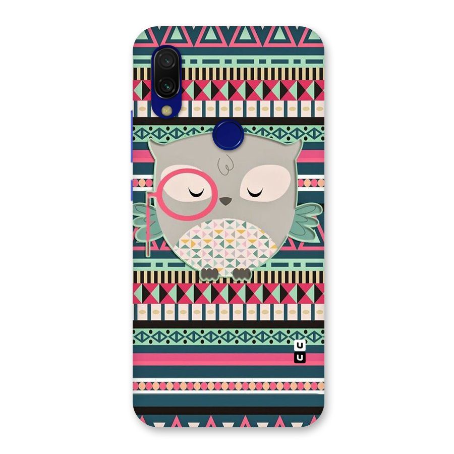 Owl Cute Pattern Back Case for Redmi 7