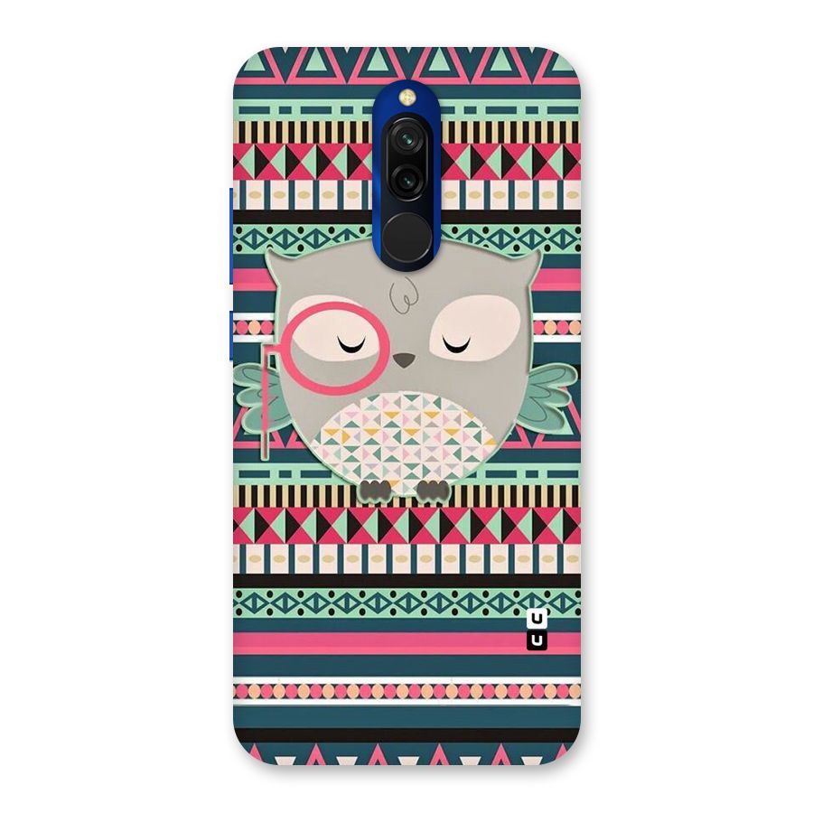 Owl Cute Pattern Back Case for Redmi 8