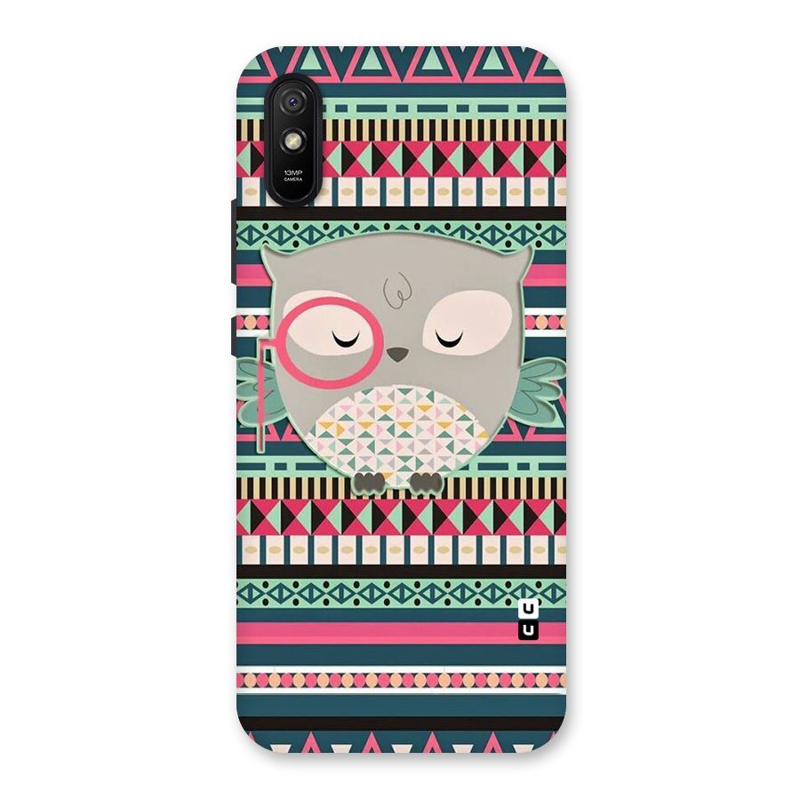 Owl Cute Pattern Back Case for Redmi 9A